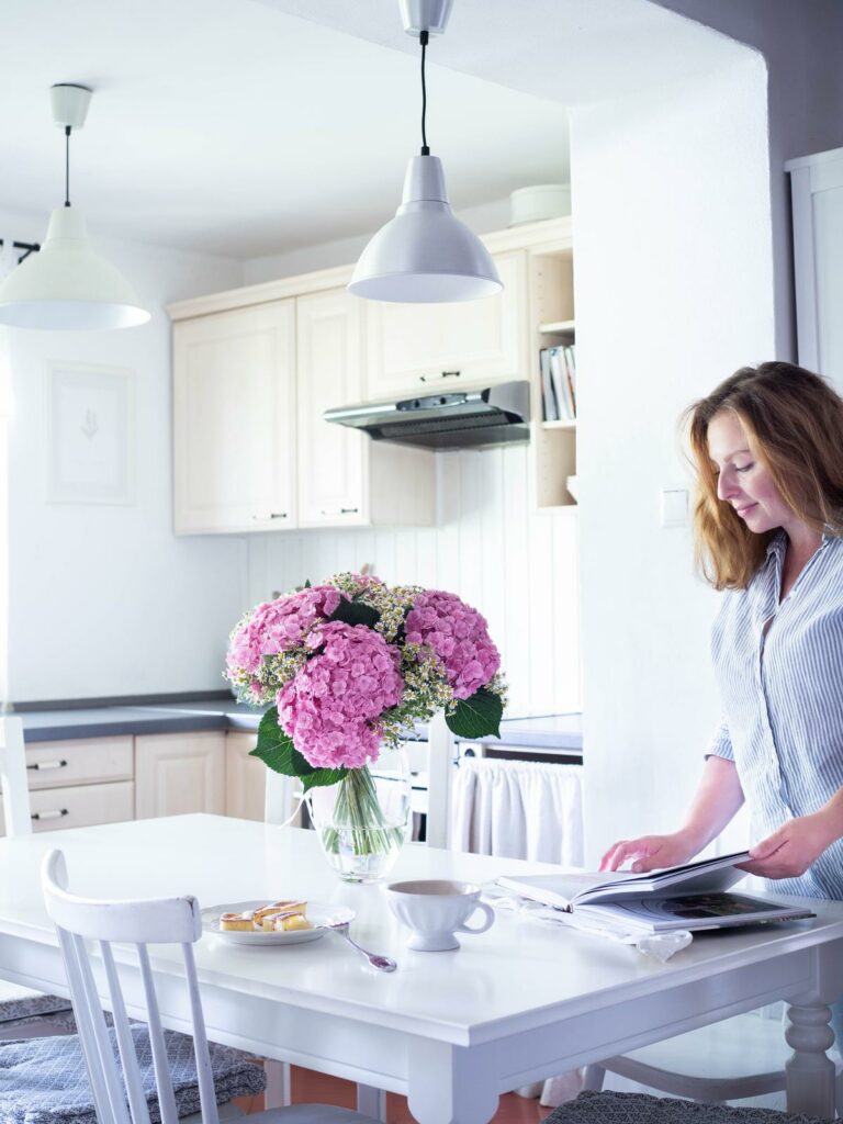 kuchyně ve venkovském stylu