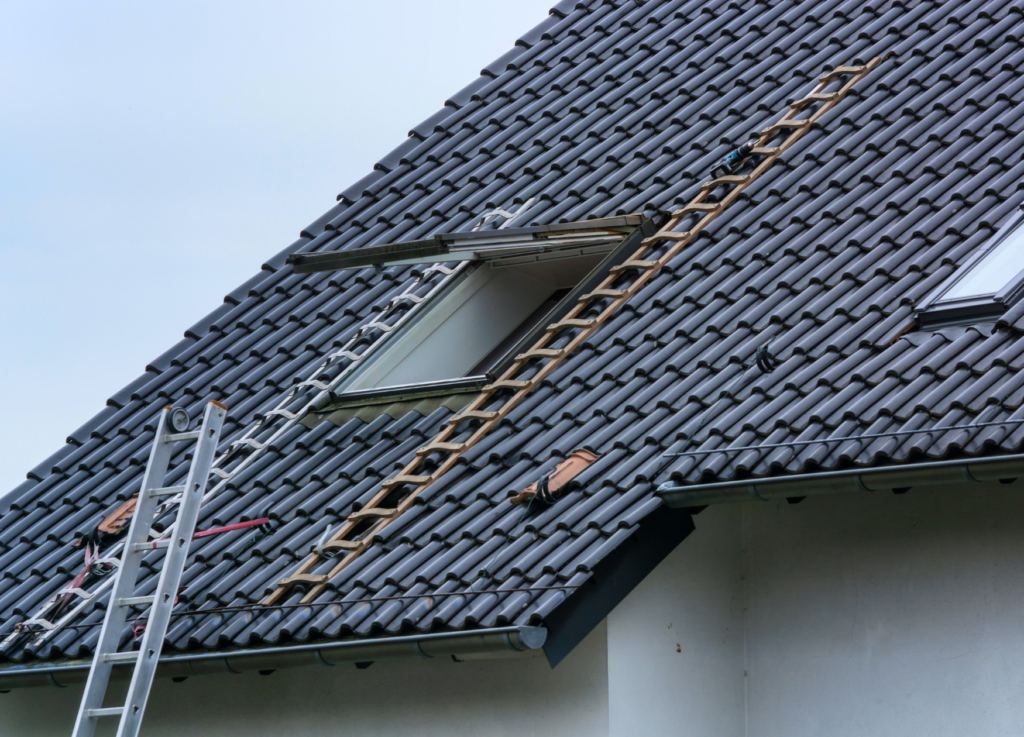 typ střechy a konstrukce