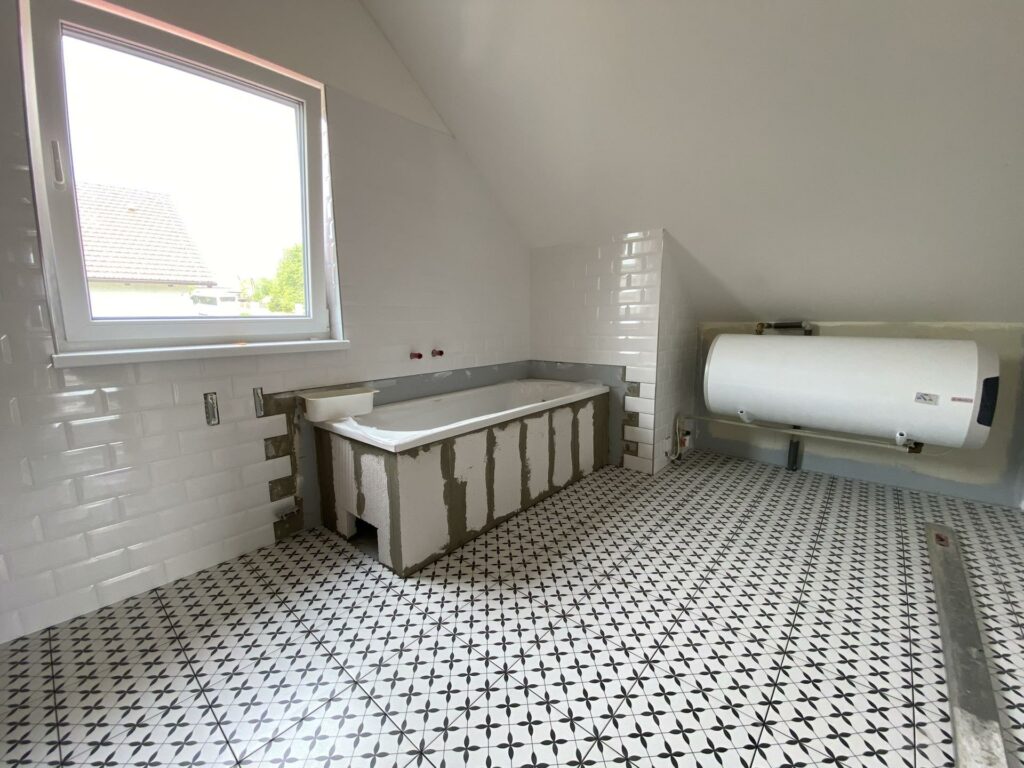 koupelna v podkroví