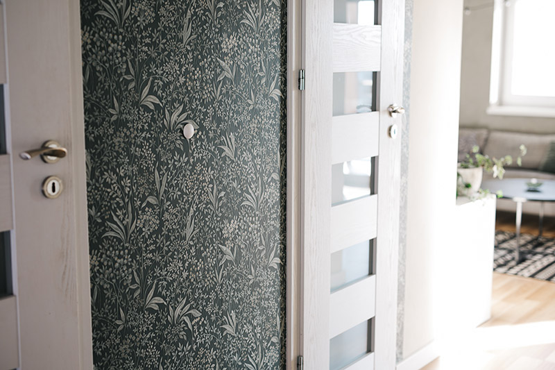 dekorativní tapety se vzorem květin