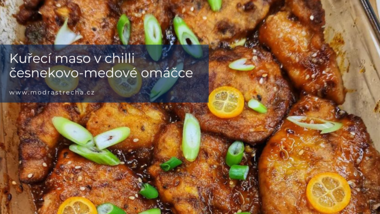 Kuřecí maso v chilli česnekovo-medové omáčce