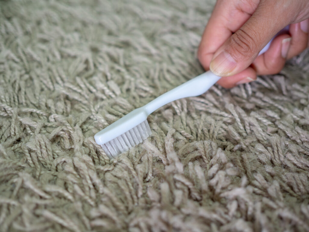 využití zubní pasty v obývacím pokoji