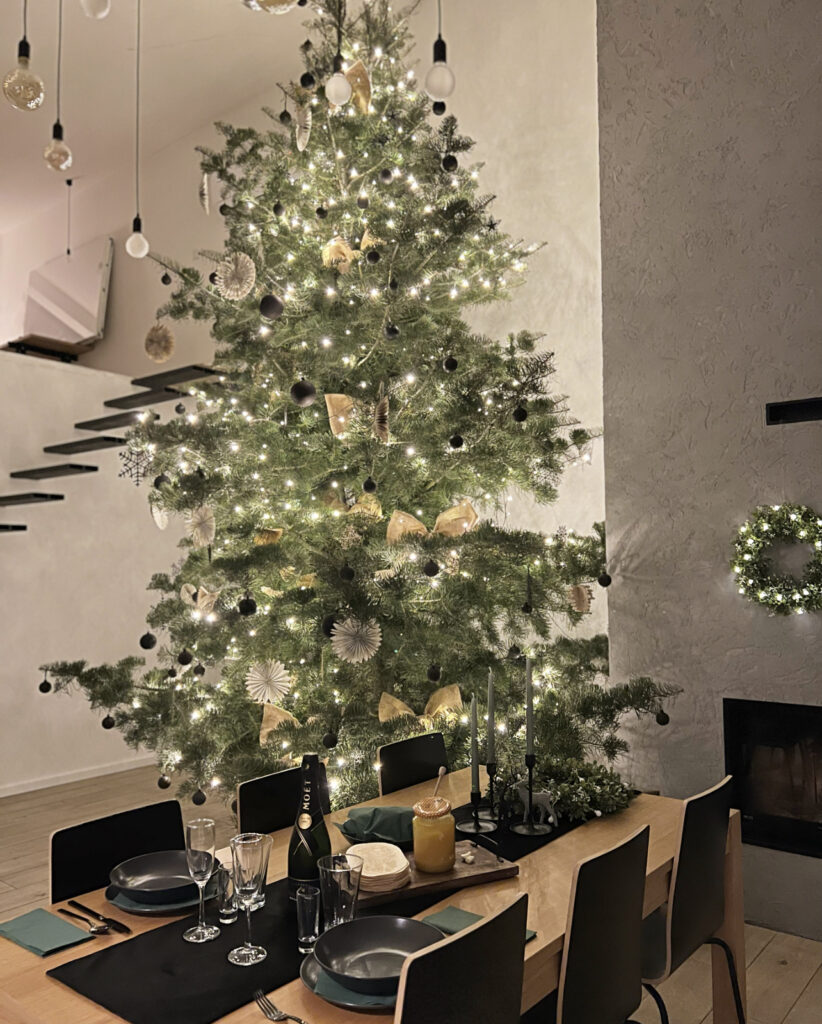 vánoční stromek skandinávský styl