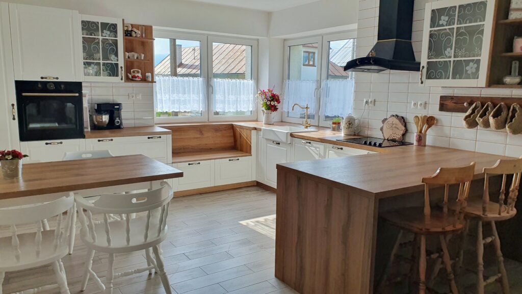 rekonstrukce domu kuchyně