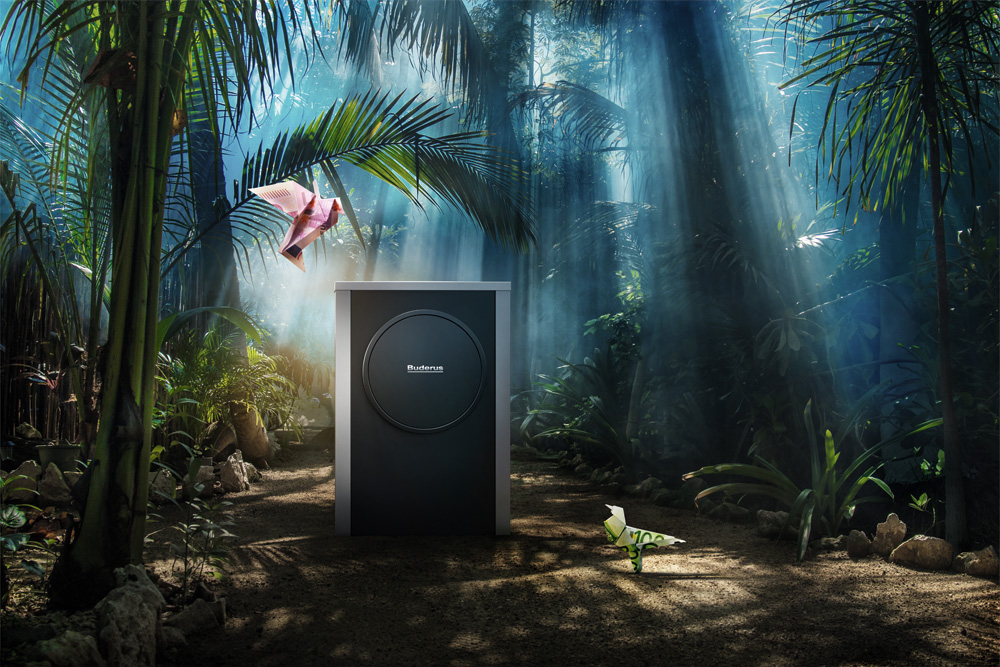 Tepelné čerpadlo vzduch/voda Logatherm WLW196i AR S+ značky Buderus