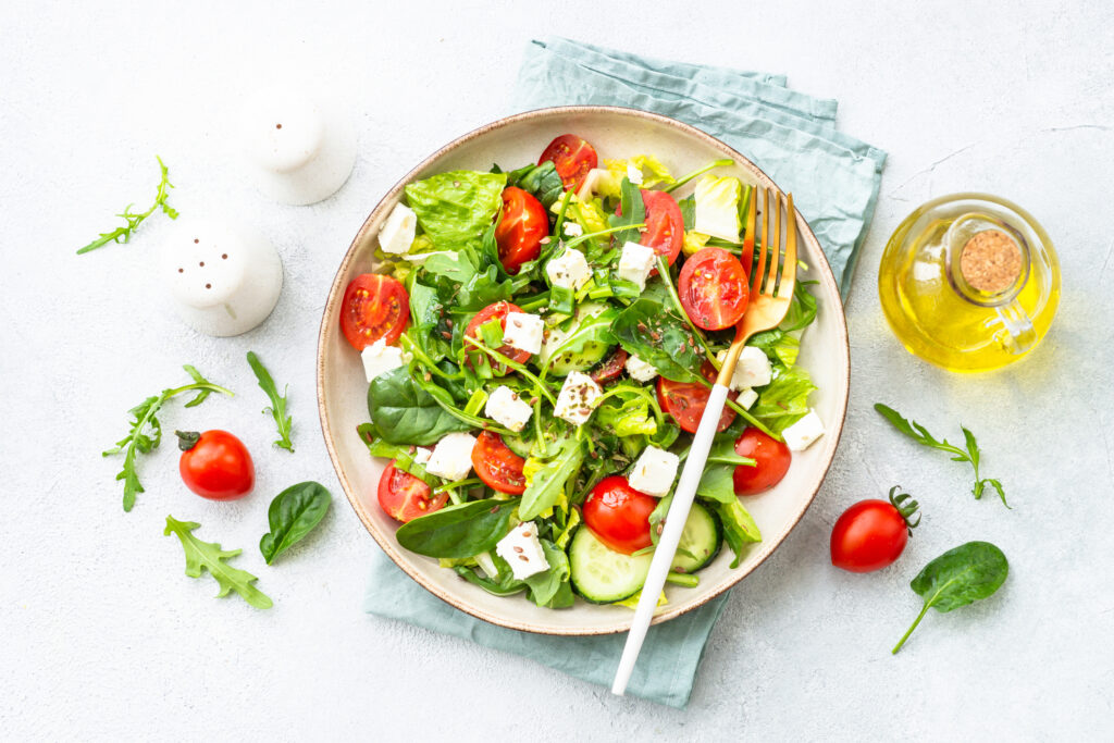 salát z medvědího česneku