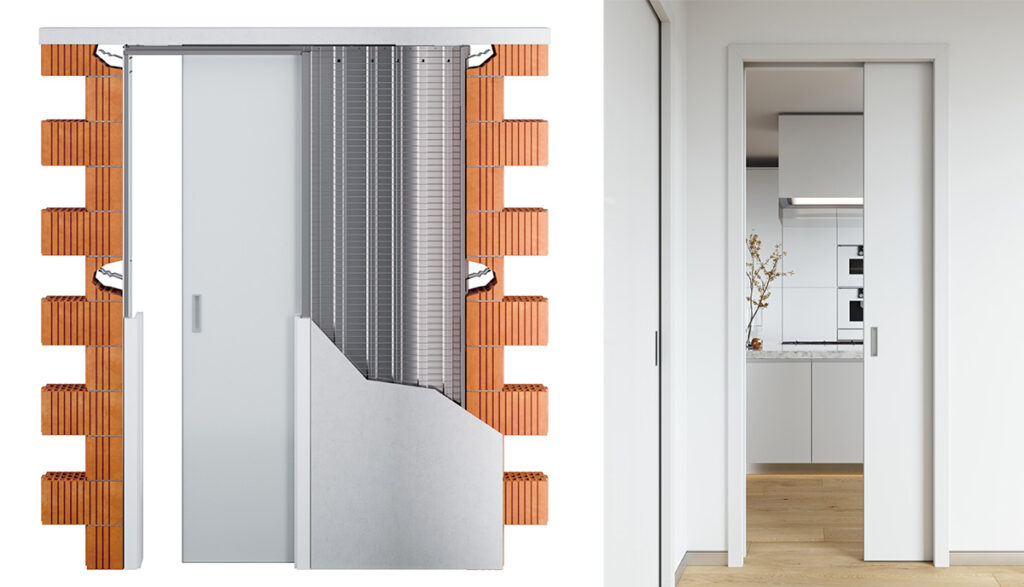 Stavební pouzdro NORMA STANDARD – skladba omítky a stav po dokončení - Foto: JAP FUTURE