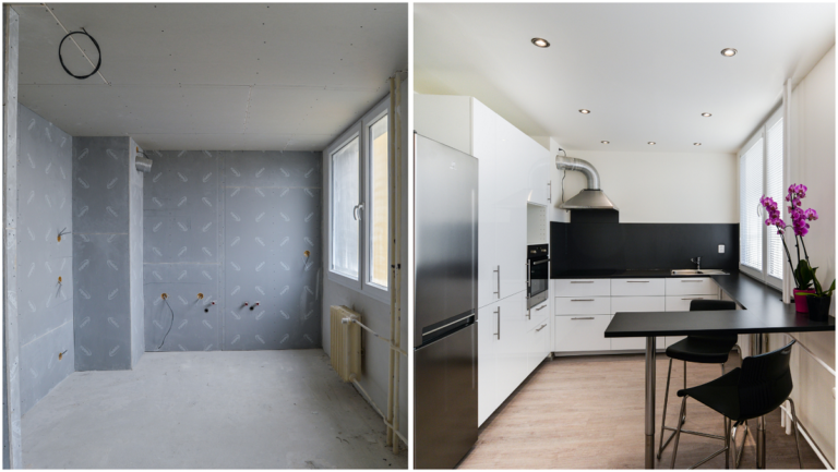 Postavte si příčku, která unese i kuchyňskou linku: návod na montáž se sádrokartonem Habito® H