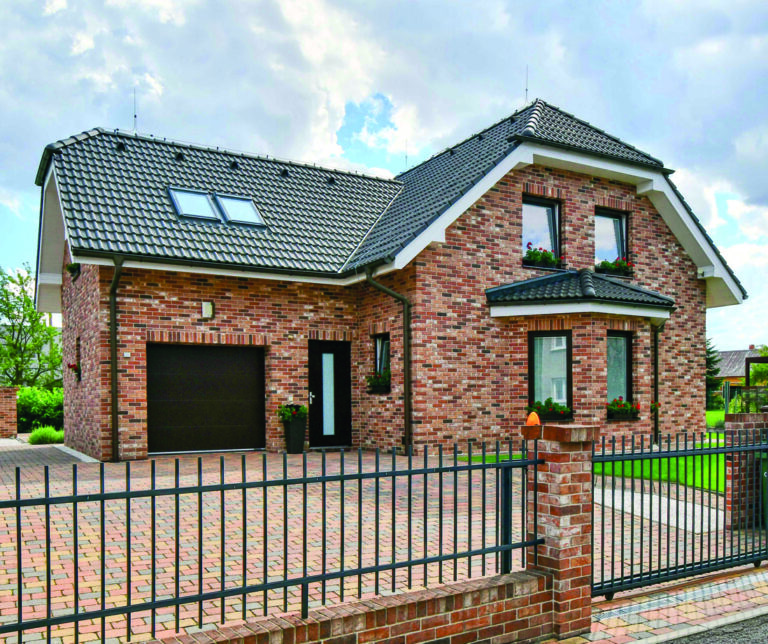 Střecha v polomatném nádechu