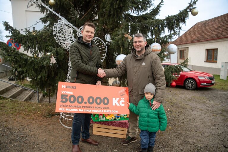 Půl milionu v cihlách – soutěž HELUZ Projekt roku 2024 zná svého vítěze