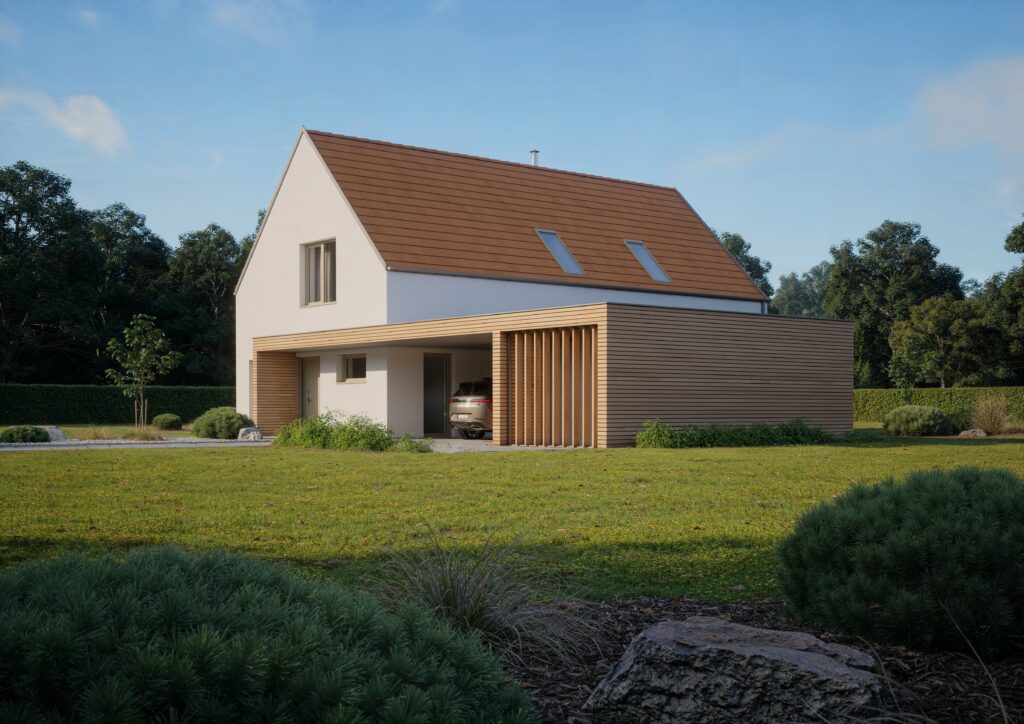 dvoupodlažní rodinný dům