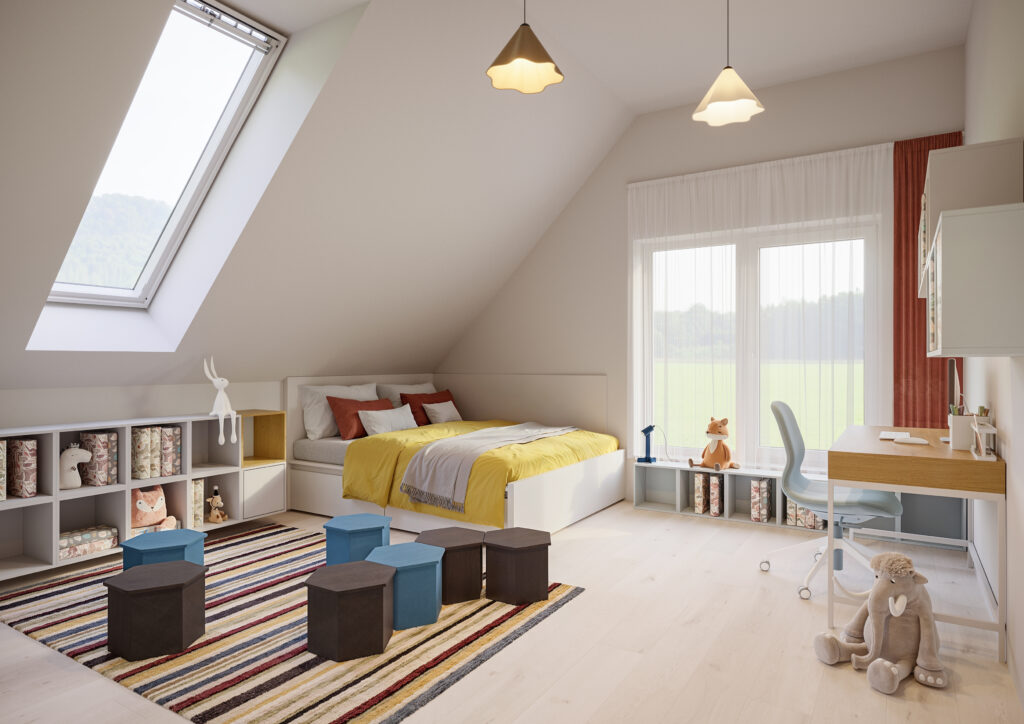 návrh dětského pokoje