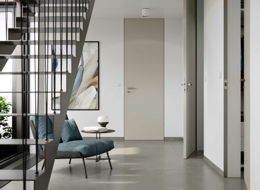 Dveře CLEVER, skrytá zárubeň AKTIVE​​