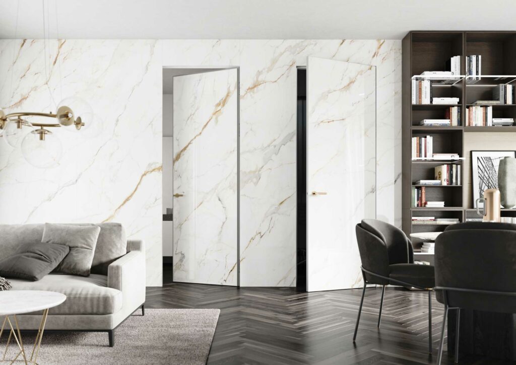 Dveře MASTER ve skryté zárubni DUAL.